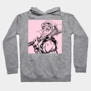 tengen uzui in demon slayer art ecopop Hoodie